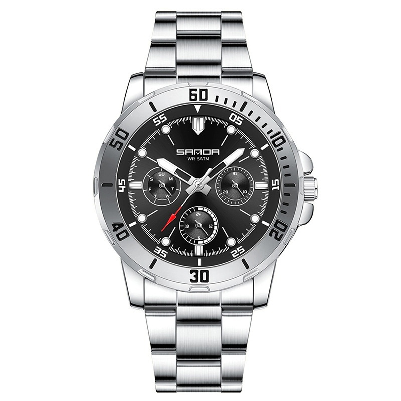 Multifunctional Waterproof Quartz Watch For Men - Image 9