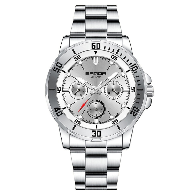 Multifunctional Waterproof Quartz Watch For Men - Image 6