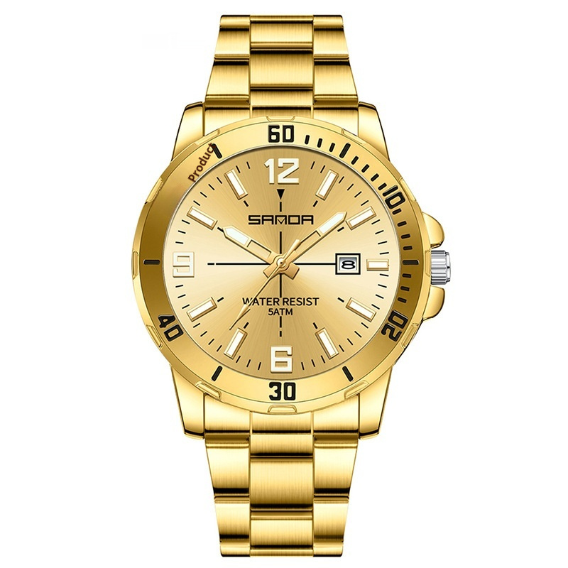Multifunctional Waterproof Quartz Watch For Men - Image 2