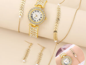 Diamond Women Watches Luxury Fashion Rhinestone Quartz Bracelet Wrist Watch For Women