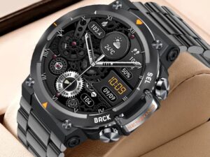 MAX18 Men Smartwatch AMOLED1.43inch Big Screen BT Calls Gesture Control AI Voice Sports Smart Watch Men
