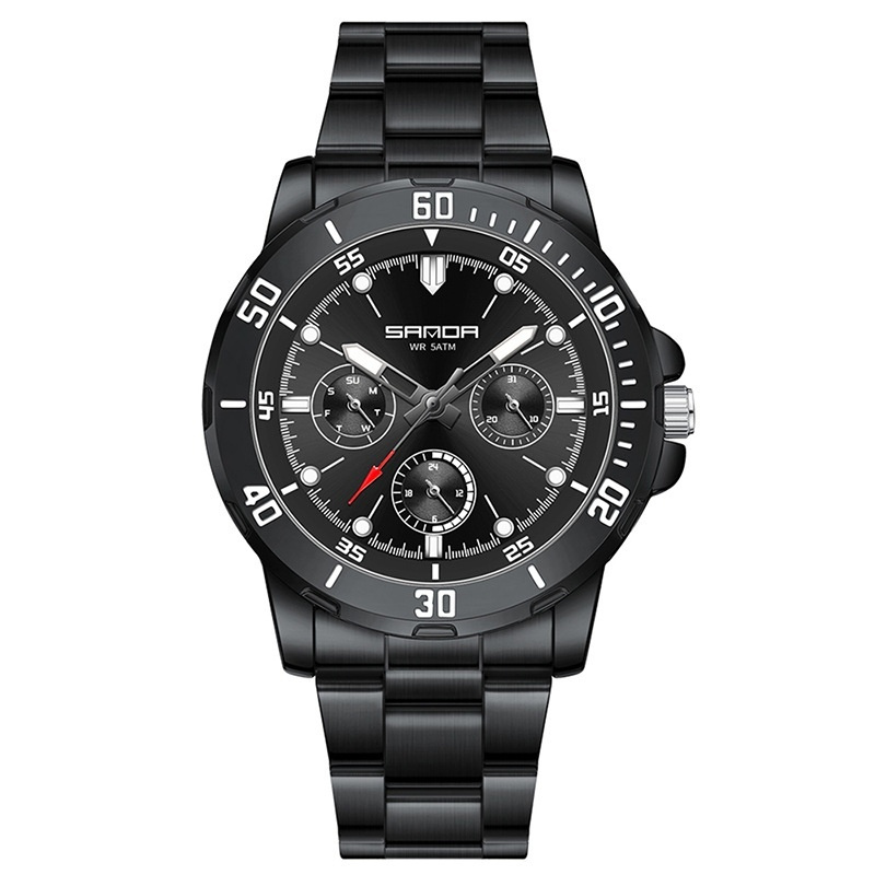 Multifunctional Waterproof Quartz Watch For Men - Image 8